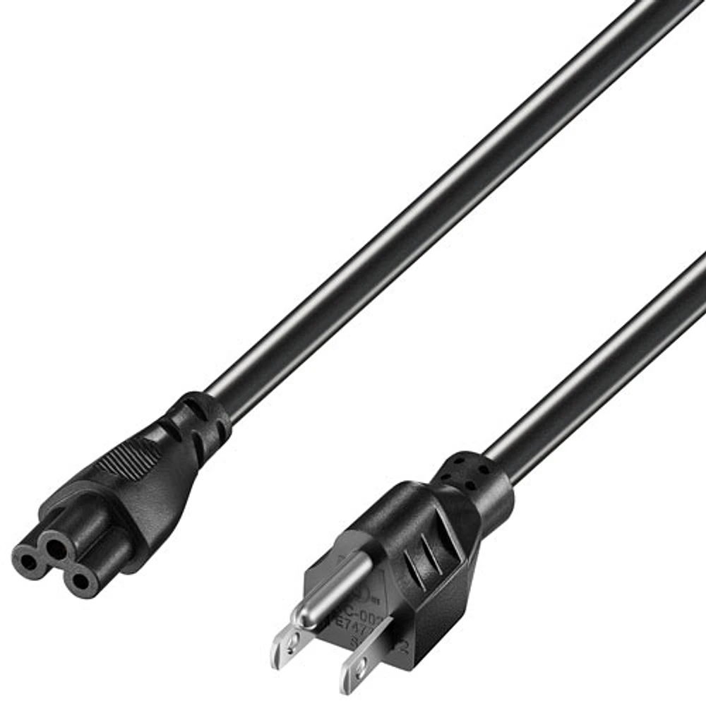 Cordon d'alimentation Clover Leaf C5 de Best Buy Essentials 2 m (6 pi) (BE-HC5PC24-C) - Noir