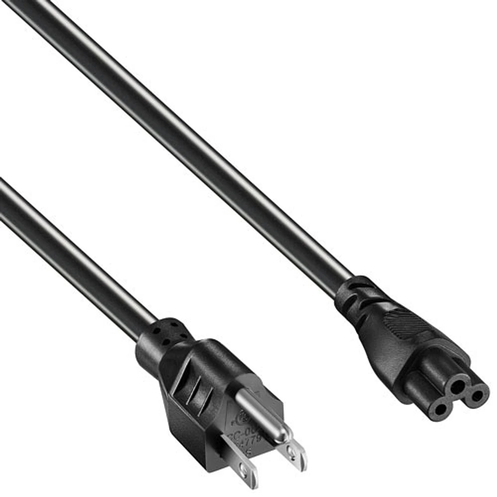 Cordon d'alimentation Clover Leaf C5 de Best Buy Essentials 2 m (6 pi) (BE-HC5PC24-C) - Noir