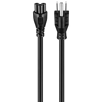 Cordon d'alimentation Clover Leaf C5 de Best Buy Essentials 2 m (6 pi) (BE-HC5PC24-C) - Noir