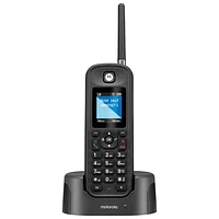 Motorola O21 DECT 6.0 2-Handset Outdoor Cordless Phone - Black