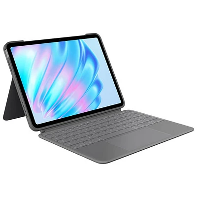 tui-clavier Combo Touch de Logitech avec pavé pour iPad Air po (M2 et M3), iPad Air (5e gén.) - Gris Oxford