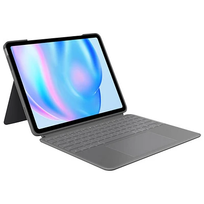 Logitech Combo Touch Keyboard Case with Trackpad for iPad Air 13" (M2 & M3), iPad Air (5th gen) - Oxford Grey - Eng