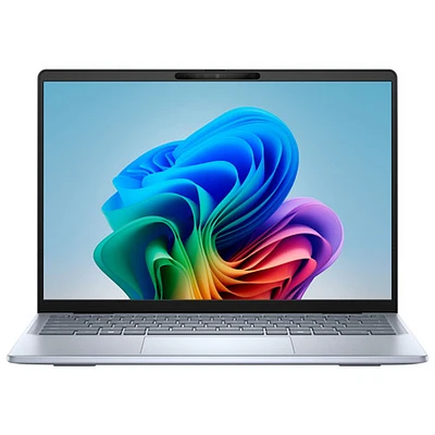 Portable à écran tactile de 14 po Inspiron 14 Plus de Dell avec Copilot+ - Bleu glacier (Snapdragon X Plus/RAM 16 Go/SSD 512 Go)