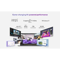 ASUS Vivobook S 15 OLED 15.6" Laptop - Cool Silver (Snapdragon X Elite/32GB RAM/1TB SSD)