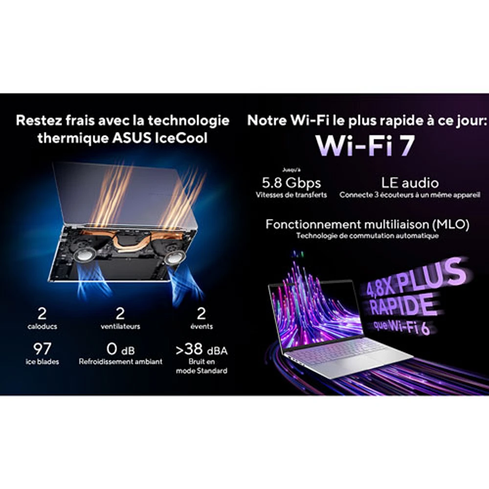 ASUS Vivobook S 15 OLED 15.6" Laptop - Cool Silver (Snapdragon X Elite/32GB RAM/1TB SSD)