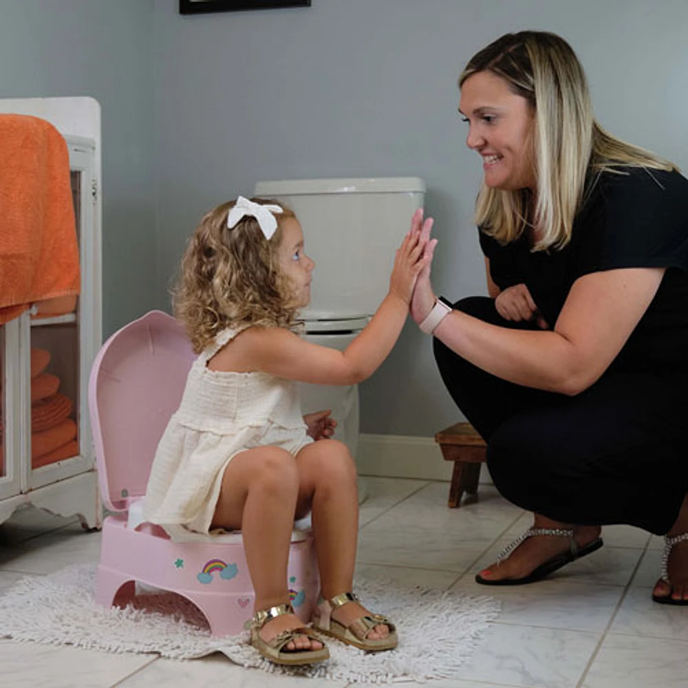 Pot d'apprentissage de la propreté My Fun Potty de Summer Infant - Rose