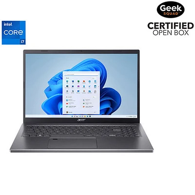 Boîte ouverte - Portable de 15,6 po Aspire 5 d'Acer - Fer (Core i7-13620H d'Intel/SSD 1 To/RAM 16 Go/Windows 11)