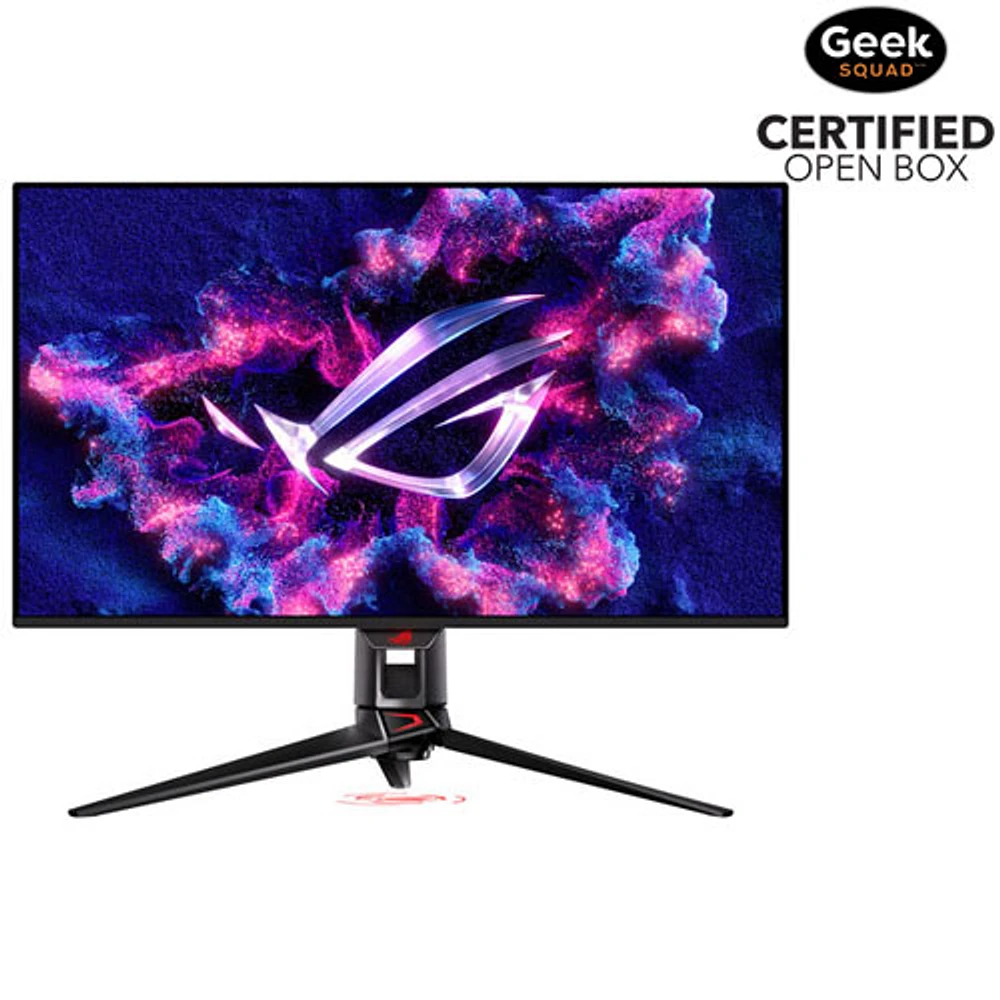 Boîte ouverte - Moniteur de jeu DEL DELO AV UHD 4K GTG 0,03 ms 240 Hz G-Sync 32 po ROG Swift d'ASUS (PG32UCDM)