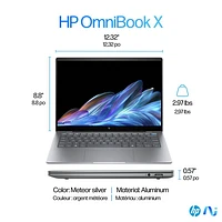 HP OmniBook X 14" Touchscreen Copilot+ PC Laptop (Snapdragon X Elite/16GB RAM/1TB SSD)