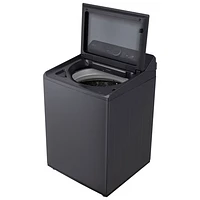 Laveuse à chargement par le haut haute efficacité de 6,1 pi³ de LG (WT8405CB) - Noir mat