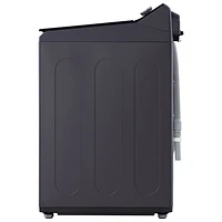 Laveuse à chargement par le haut haute efficacité de 6,1 pi³ de LG (WT8405CB) - Noir mat