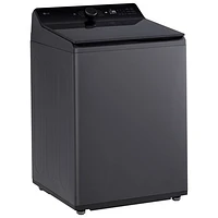 Laveuse à chargement par le haut haute efficacité de 6,1 pi³ de LG (WT8405CB) - Noir mat