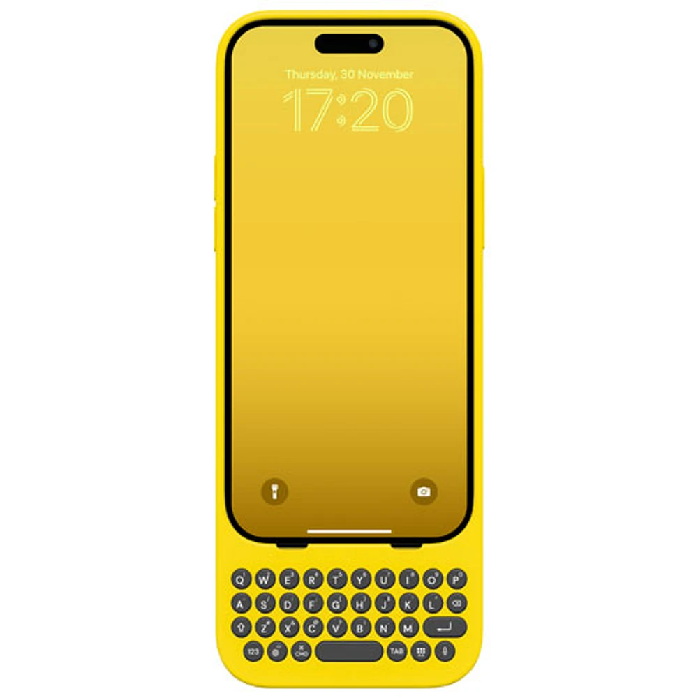 Clicks Keyboard Case for iPhone 15 Pro - BumbleBee