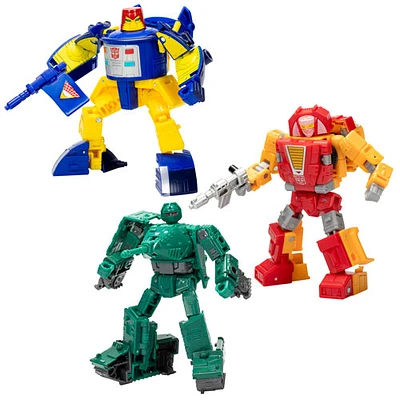 Hasbro Transformers Generations Selects: Legacy United - Figurines d'action Go-Bot Guardians - Ensemble de 3