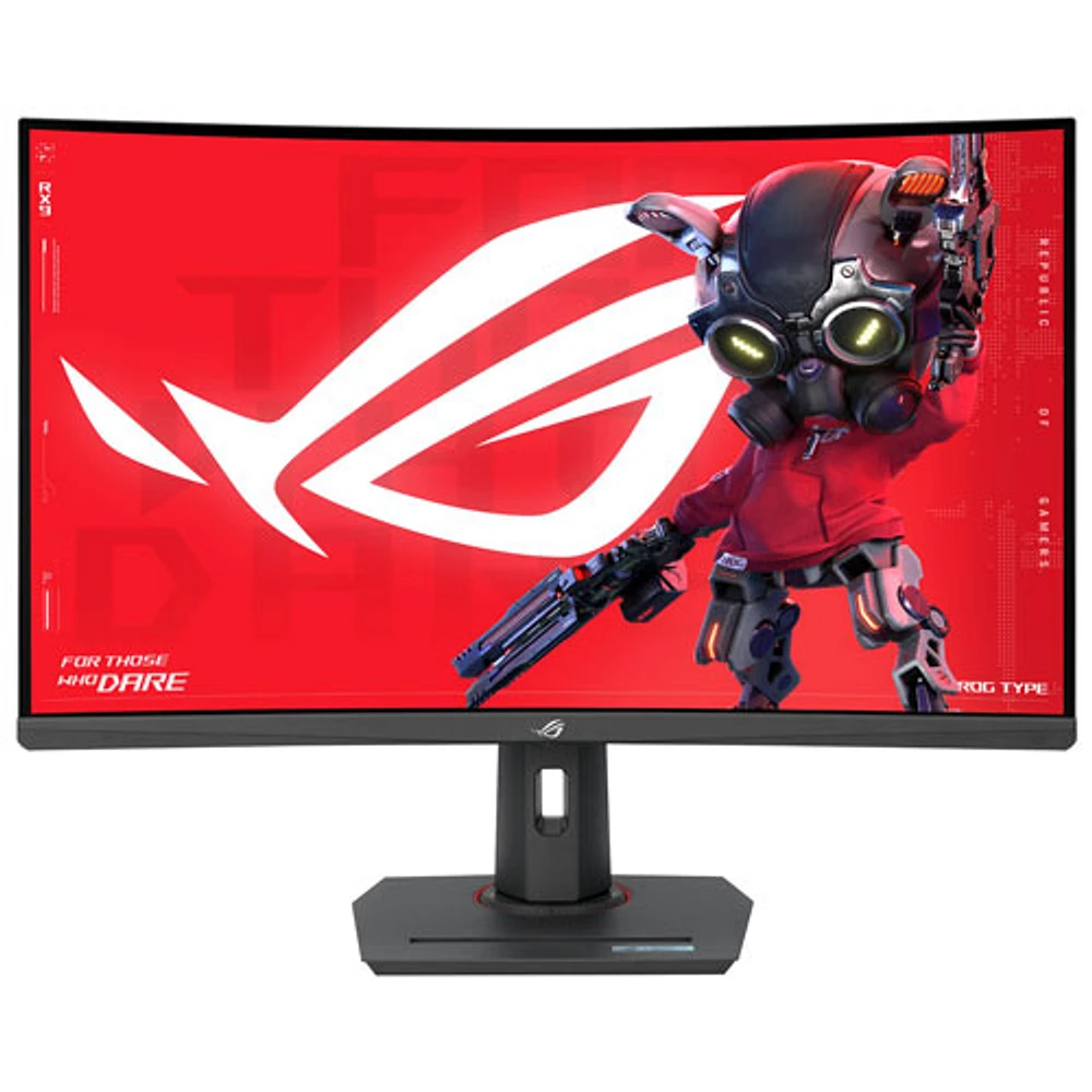 Moniteur de jeu incurvé VA QHD 180 Hz de 32 po ROG Strix d'ASUS avec temps de réponse de 1 ms gris à gris (XG32WCS)