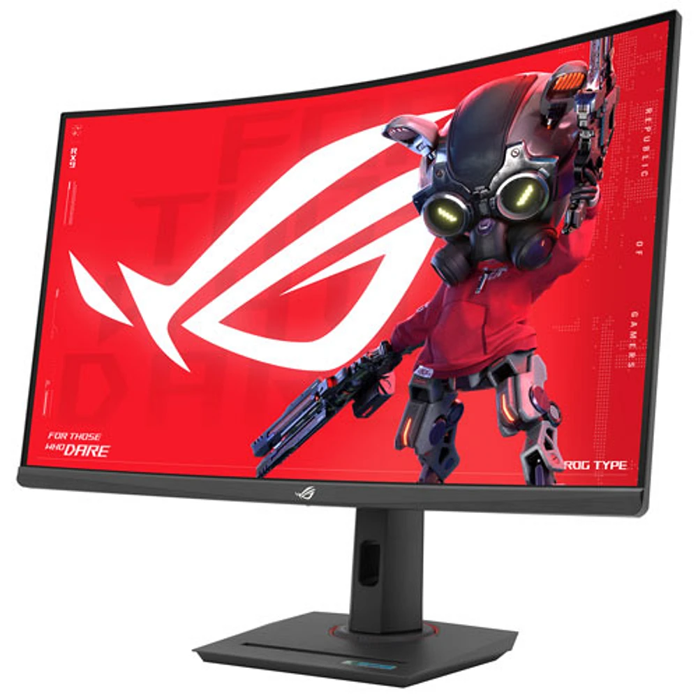 Moniteur de jeu incurvé VA QHD 180 Hz de 32 po ROG Strix d'ASUS avec temps de réponse de 1 ms gris à gris (XG32WCS)