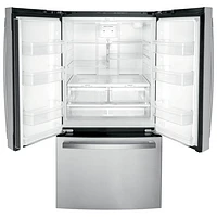 GE 36" 21.9 Cu. Ft. French Door Refrigerator (GWE22JYMFS) - Stainless Steel