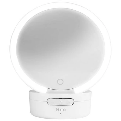 Haut-parleur et miroir portatif iCVBT9 d'iHome