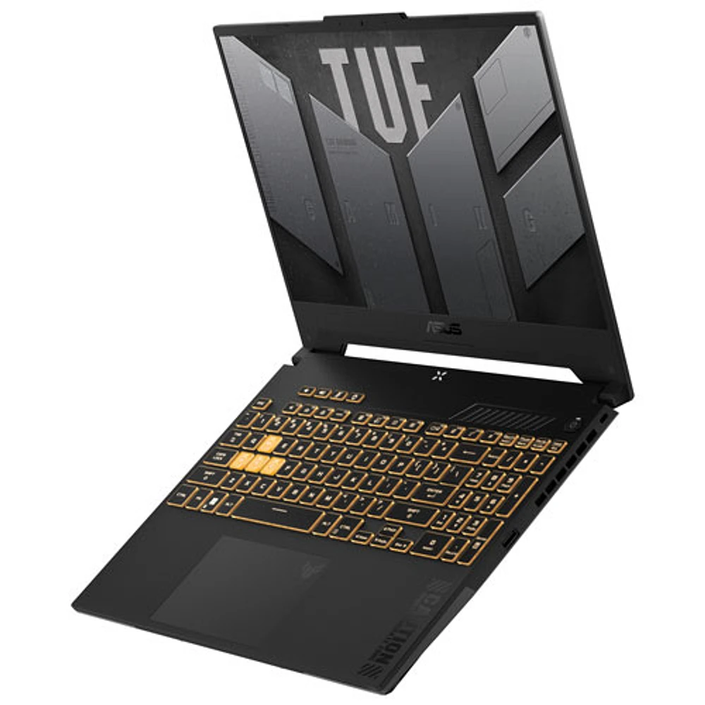 Portable de jeu 15,6 po TUF Gaming F15 d'ASUS - Gris (Ci7-12700H Intel/RAM 16 Go/SSD 512 Go/GeForce RTX 3050) - Anglais