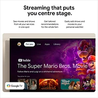 Google TV Streamer (4K) - Porcelain