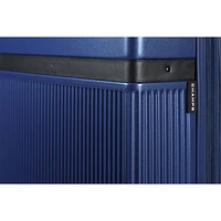 CHAMPS Onyx Collection 3-Piece Hard Side 8-Wheeled Expandable Luggage Set - Navy