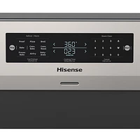 Hisense 30" 5.8 Cu. Ft. True Convection Freestanding Electric Air Fry Range (HBE3502CAS) - Stainless