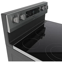 Hisense 30" 5.8 Cu. Ft. True Convection Freestanding Electric Air Fry Range (HBE3502CAS) - Stainless
