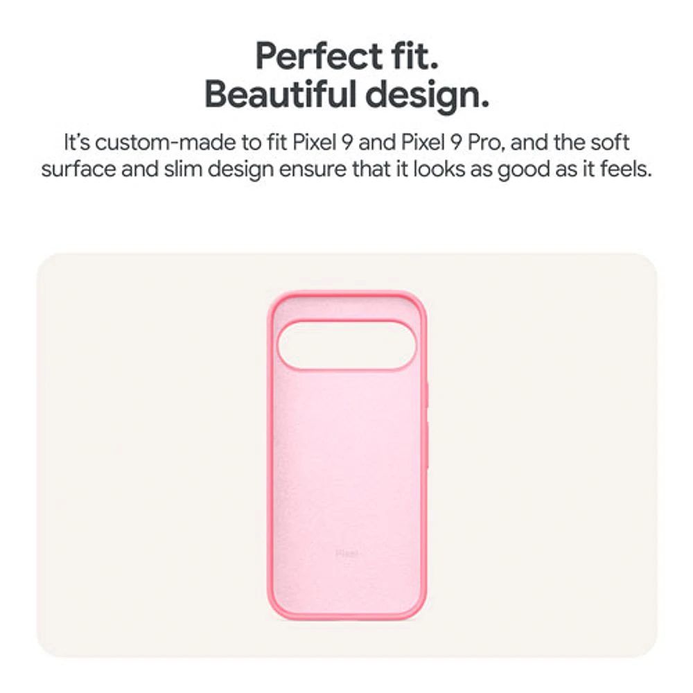 Google Fitted Hard Shell Case for Pixel 9/9 Pro - Obsidian