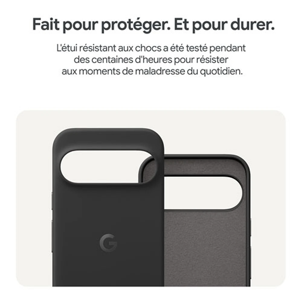 Google Fitted Hard Shell Case for Pixel 9/9 Pro - Obsidian