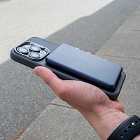 LOGiiX Piston Power MagSlim 5000 mAh 20W PD Power Bank with MagSafe - Midnight Blue