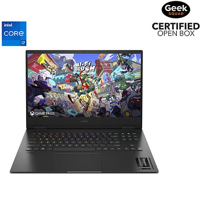 Boîte ouverte - Portable de jeu de 16,1 po OMEN de HP (Core i7 14700HX d'Intel/SSD 1 To/RAM 32 Go/GeForce RTX 4070)