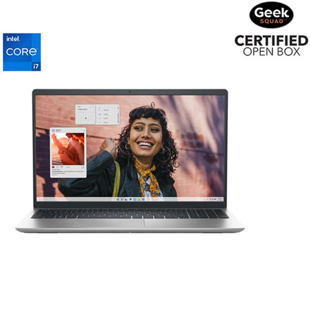 Boîte ouverte - Portable à écran tactile de 15,6 po Inspiron de Dell - Argenté platine (Core i7-1355U d'Intel/SSD 1 To/RAM 16 Go)