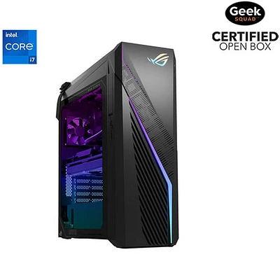 Boîte ouverte - Ordinateur de jeu ROG G16CHR d'ASUS - Gris (Core i7-14700F d'Intel/SSD 1 To/RAM 32 Go/RTX 4070/Windows 11)