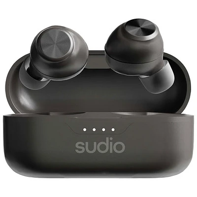 Écouteurs boutons 100 % sans fil à suppression du bruit T3 de Sudio - Noir