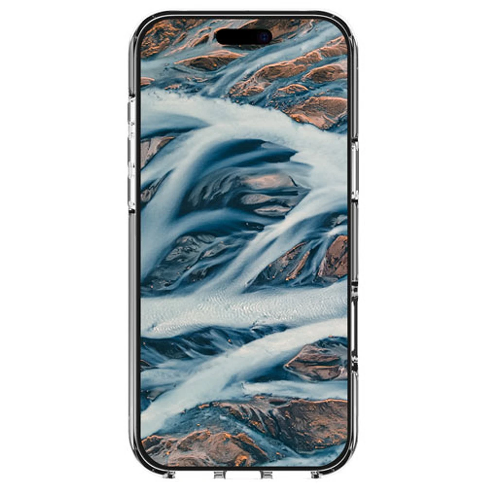 Étui rigide ajusté Iceland Pro de Dbramante1928 avec MagSafe pour iPhone 16 Plus - Transparent
