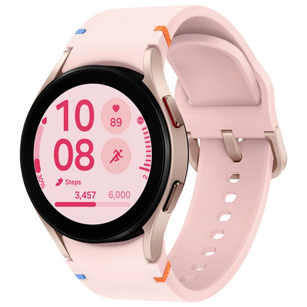 Montre intelligente Bluetooth de 40 mm Samsung Galaxy Watch FE - Rose doré