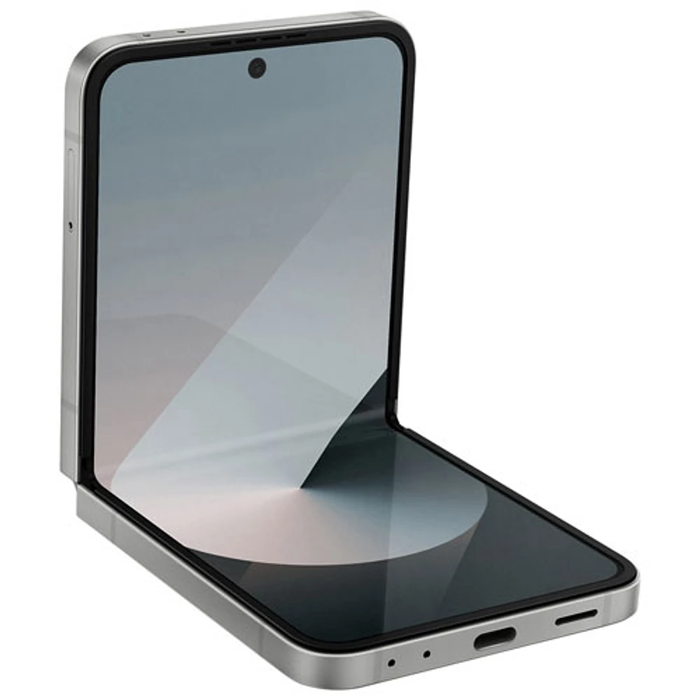 Galaxy Z Flip6 5G de 256 Go de Samsung - Ombre argent - Déverrouillé
