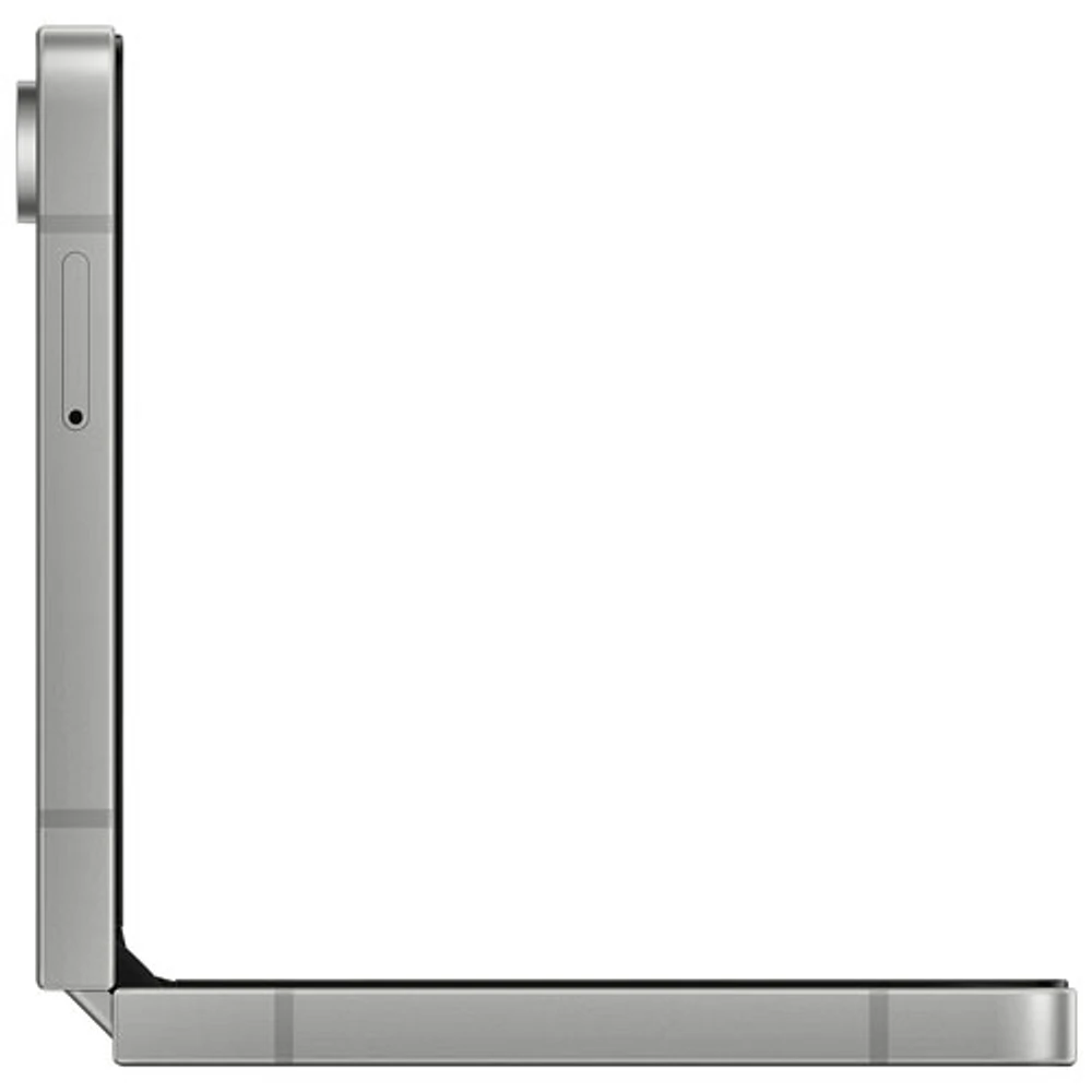 Galaxy Z Flip6 5G de 256 Go de Samsung - Ombre argent - Déverrouillé