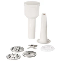 Weston 8 Electric Meat Grinder & Sausage Stuffer - 650 Watt - Stainless Steel