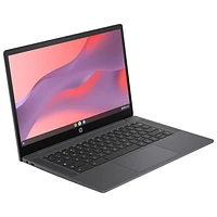 HP 14" Chromebook - Glacier Silver (Intel N-series N100/4GB RAM/128GB SSD/Chrome OS)