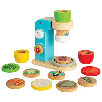 Microscope en bois de Bigjigs