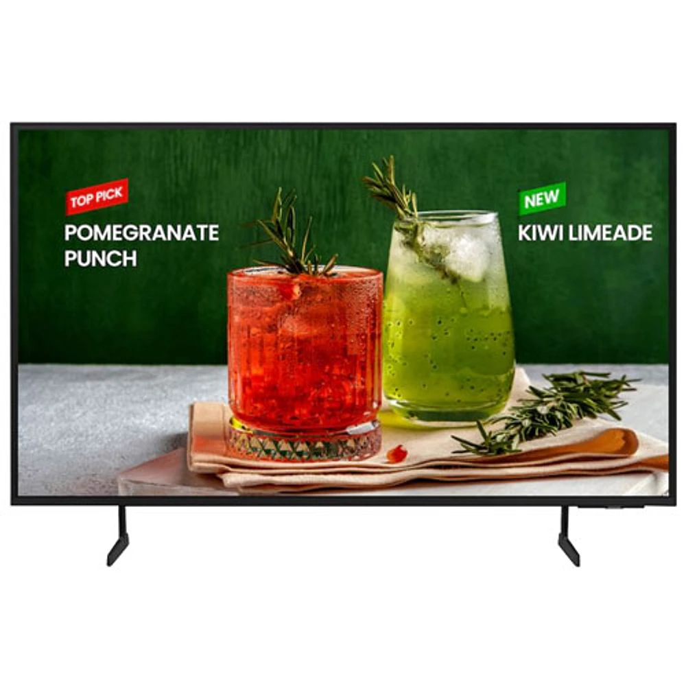 Téléviseur intelligent Tizen HDR UHD 4K de 75 po série BED-H de Samsung (LH75BEDHLGFXZC) - Gris titane