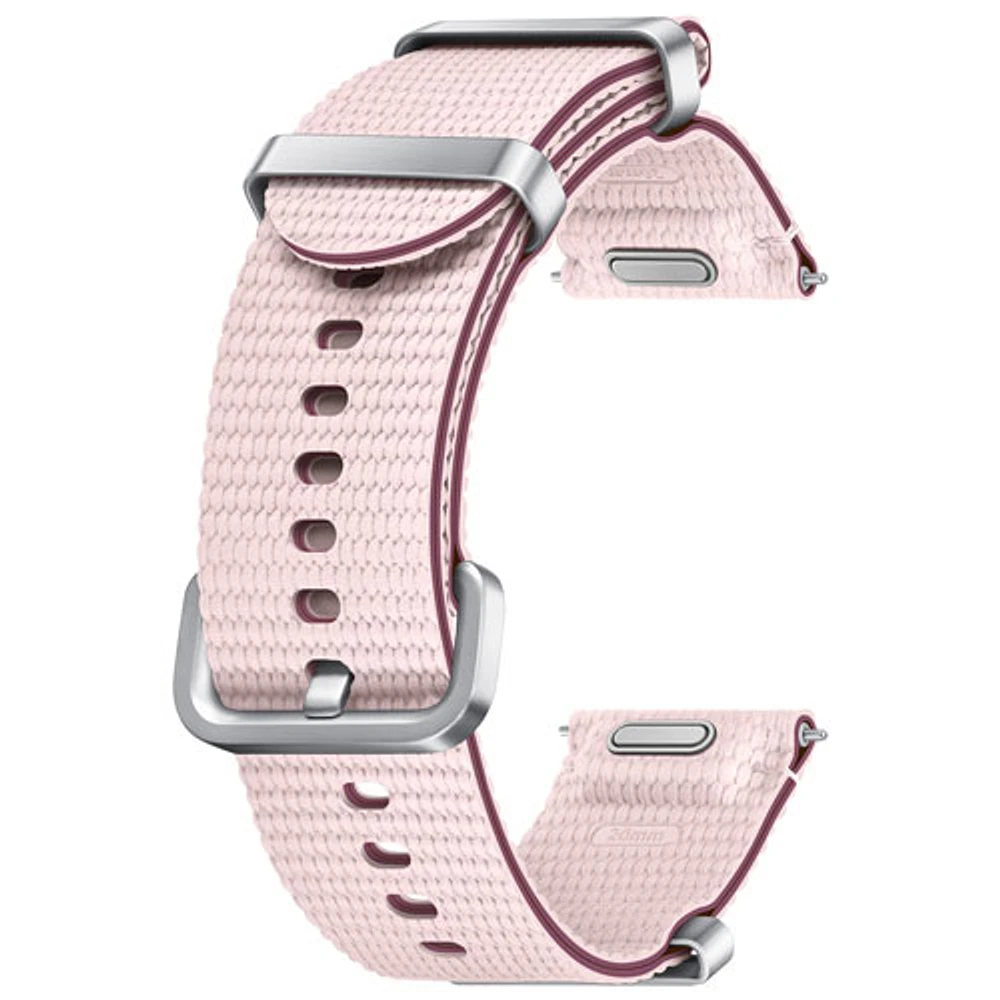 Bracelet en tissu de Samsung pour montre Galaxy Watch - Petit/Moyen - Rose
