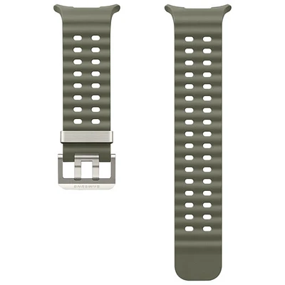 Bracelet X2 Marine de Samsung pour montre Galaxy Watch - Moyen/Grand - Vert forêt