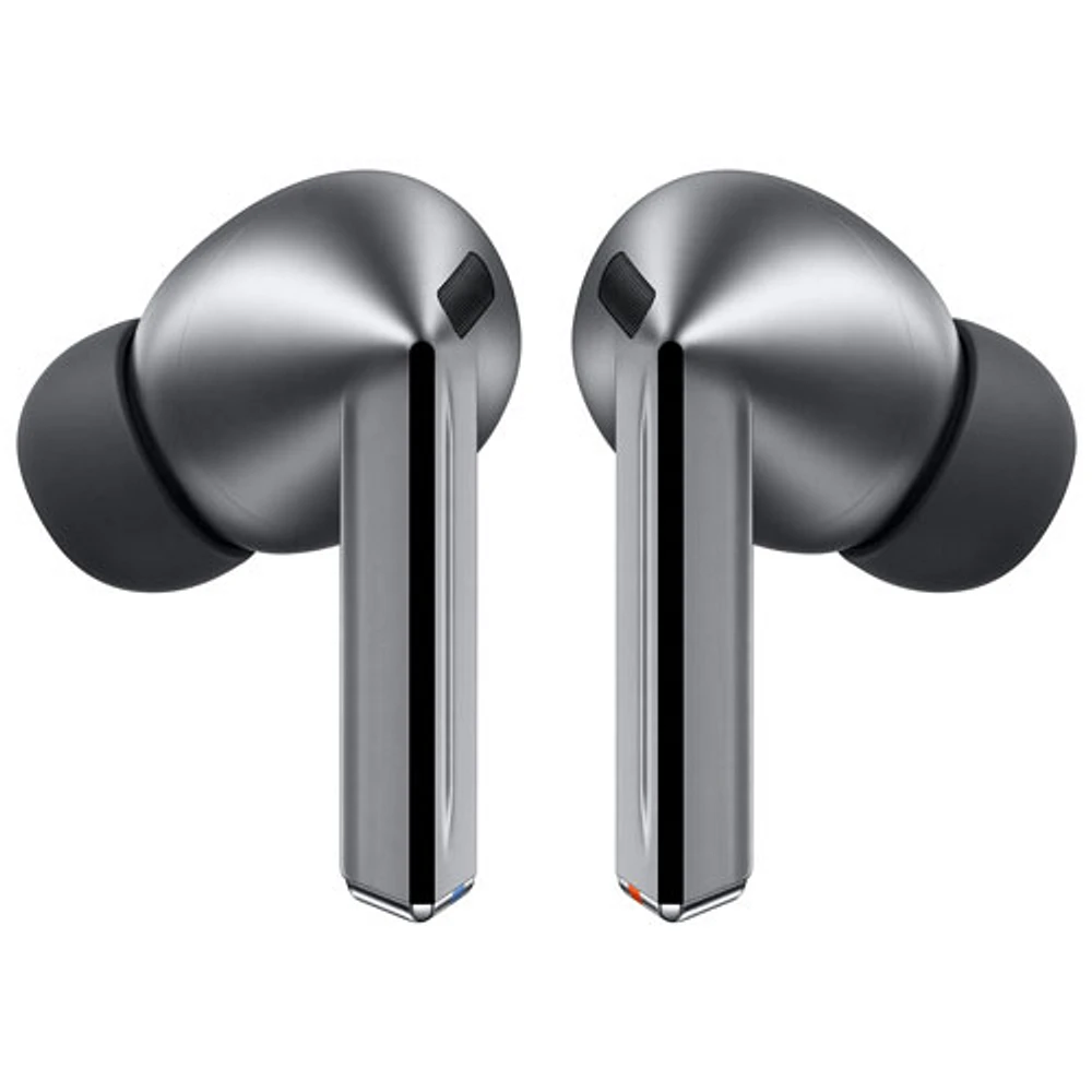 Écouteurs boutons 100 % sans fil à suppression du bruit Galaxy Buds3 Pro de Samsung - Argenté