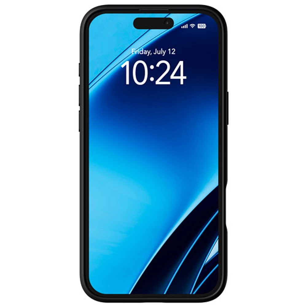 Étui souple ajusté d'Insignia pour iPhone 16 Plus - Noir - Exclusivité BBY