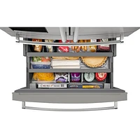 Kitchenaid 36" 26 Cu. Ft. French Door Refrigerator w/ Water & Ice Dispenser (KRMF536RPS) - Stainless