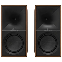 Klipsch The Nines 240-Watt Bookshelf Speaker - Pair - Walnut