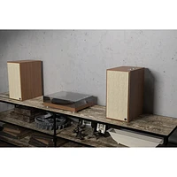 Klipsch The Nines 240-Watt Bookshelf Speaker - Pair - Walnut