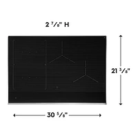 Electrolux 30" 4-Element Induction Cooktop (ECCI3068AS) - Stainless Steel